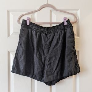 Universal Thread Comfy Black Linen Shorts